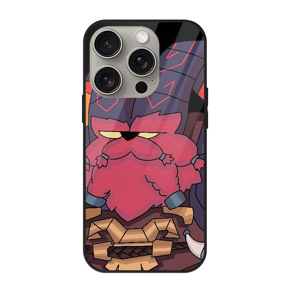リーグ・オブ・レジェンド League of Legends LOL 【iPhone15Pro対応】スマホケース 耐衝撃＆黄変防止 背面ガラス