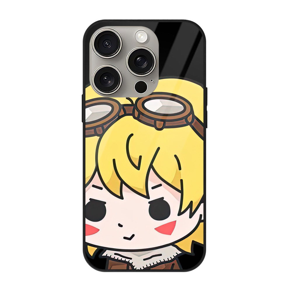 リーグ・オブ・レジェンド League of Legends LOL 【iPhone15Pro対応】スマホケース 耐衝撃＆黄変防止 背面ガラス