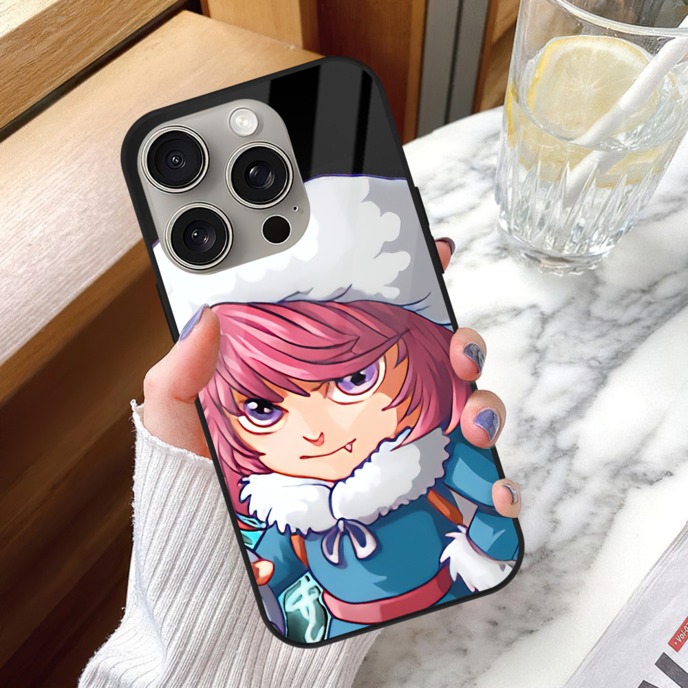 リーグ・オブ・レジェンド League of Legends LOL 【iPhone15Pro対応】スマホケース 耐衝撃＆黄変防止 背面ガラス