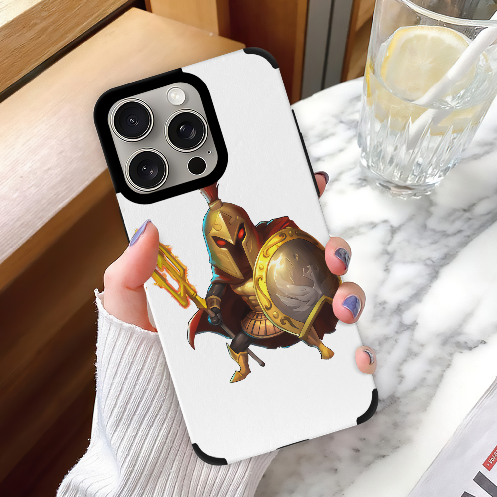 リーグ・オブ・レジェンド League of Legends LOL 【iPhone15ProMax対応】 PUレザー スマホケース 耐衝撃＆黄変防止