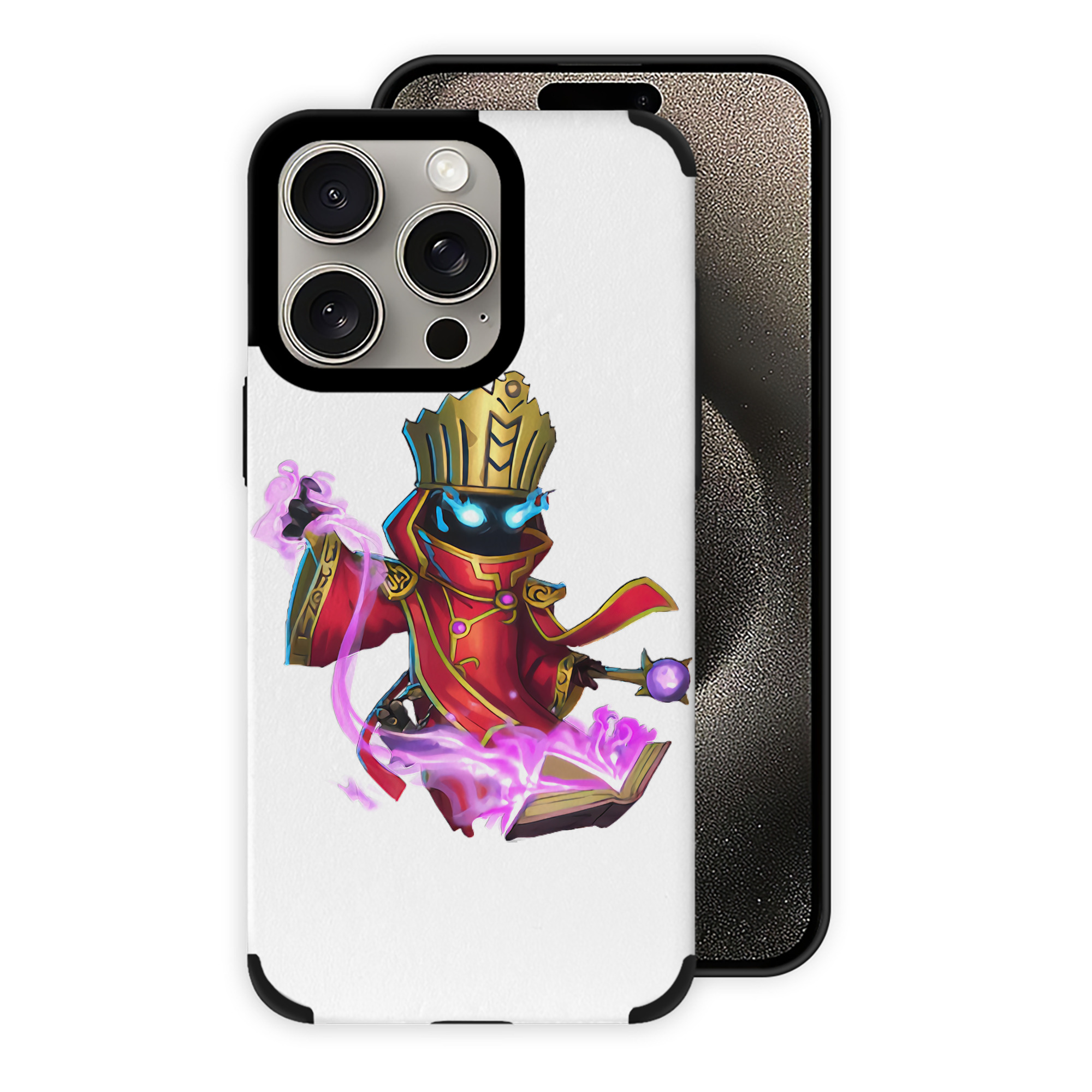 （画像用） リーグ・オブ・レジェンド League of Legends LOL 【iPhone15ProMax対応】 PUレザー スマホケース 耐衝撃＆黄変防止