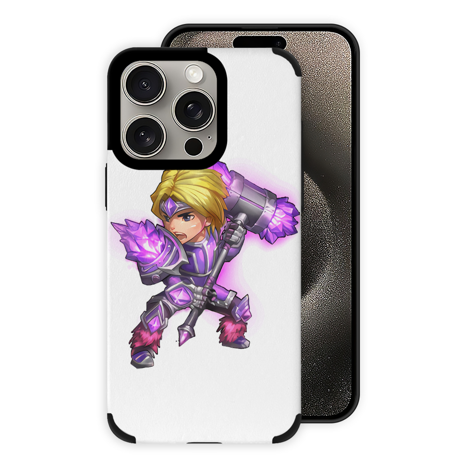 （画像用） リーグ・オブ・レジェンド League of Legends LOL 【iPhone15ProMax対応】 PUレザー スマホケース 耐衝撃＆黄変防止