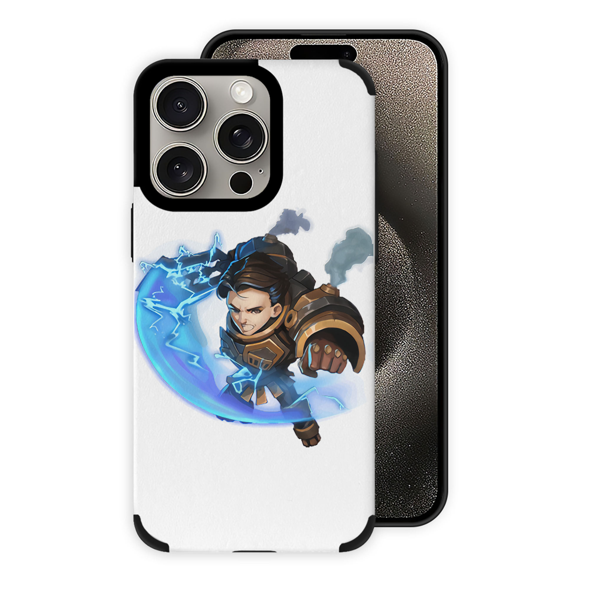 （画像用） リーグ・オブ・レジェンド League of Legends LOL 【iPhone15ProMax対応】 PUレザー スマホケース 耐衝撃＆黄変防止