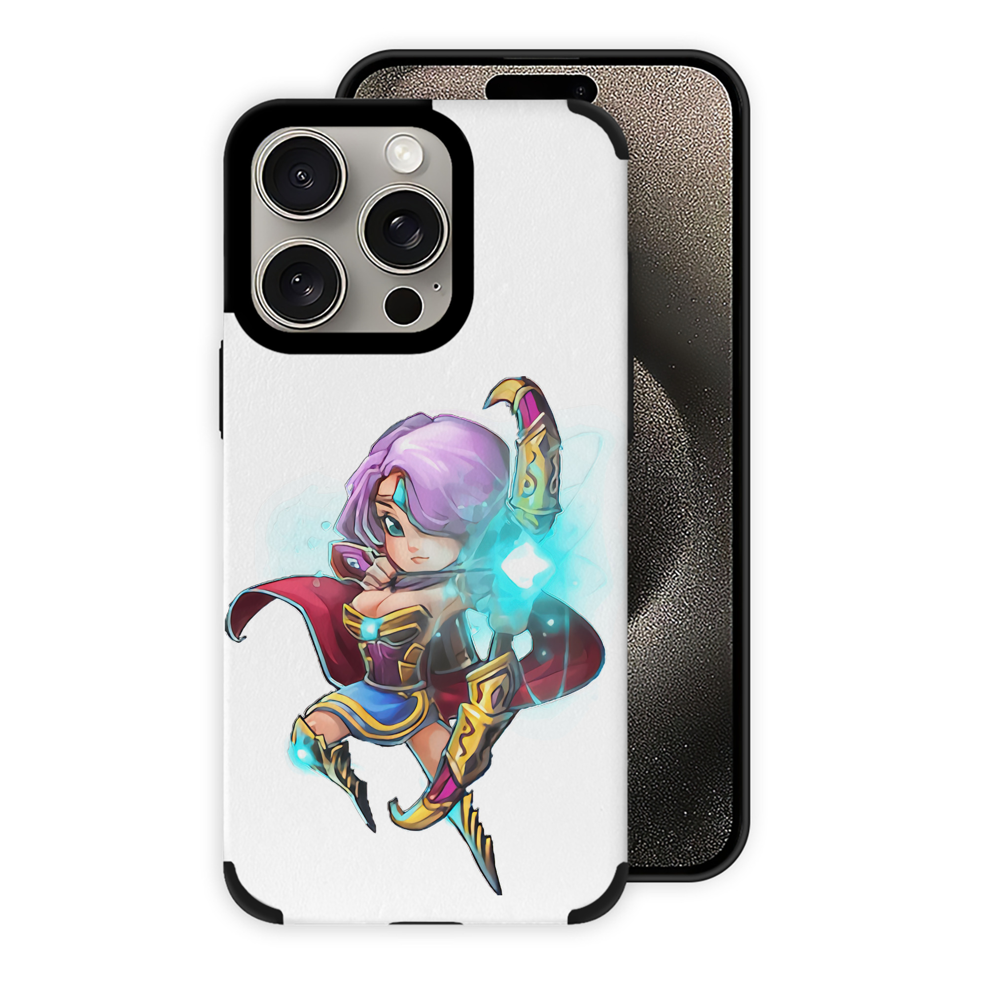 リーグ・オブ・レジェンド League of Legends LOL 【iPhone15ProMax対応】 PUレザー スマホケース 耐衝撃＆黄変防止