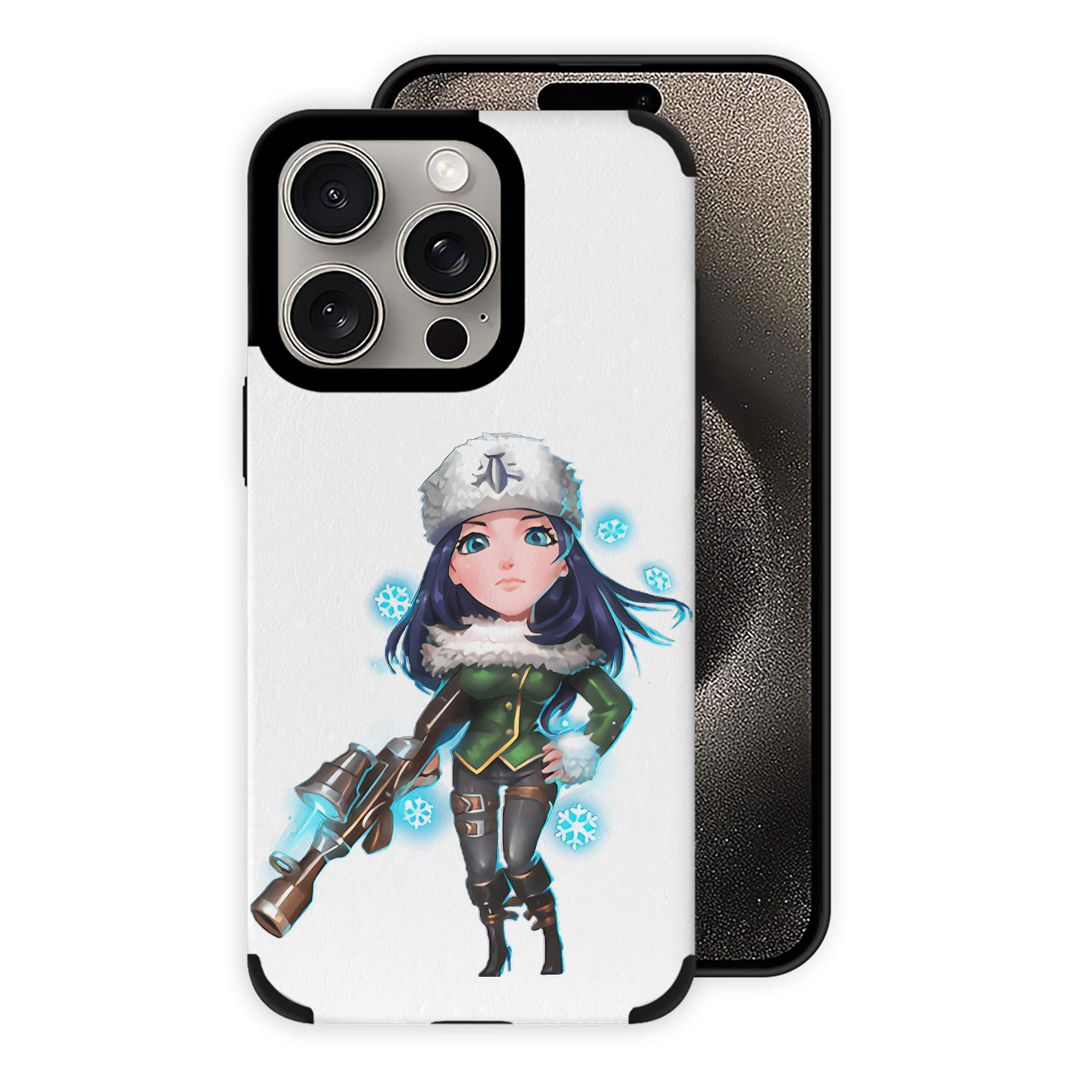 （画像用） リーグ・オブ・レジェンド League of Legends LOL 【iPhone15ProMax対応】 PUレザー スマホケース 耐衝撃＆黄変防止