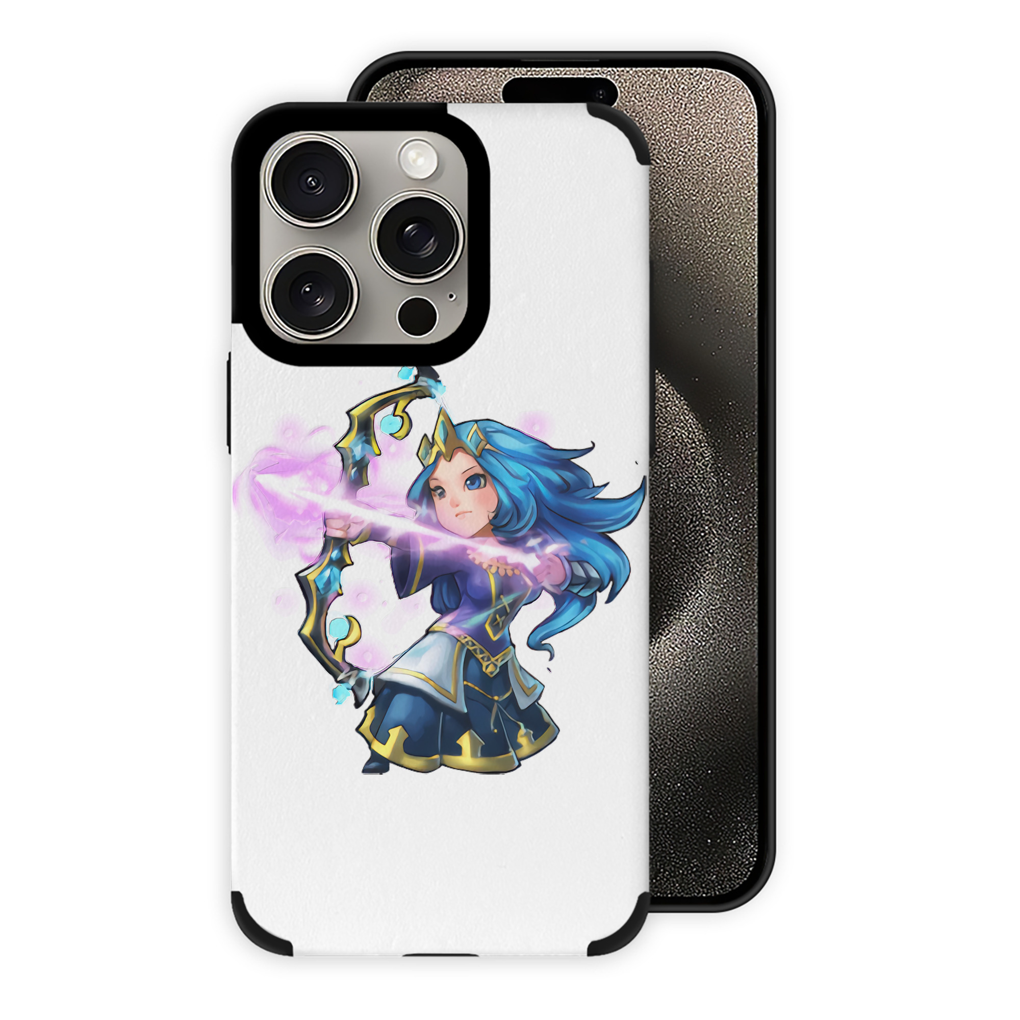 リーグ・オブ・レジェンド League of Legends LOL 【iPhone15ProMax対応】 PUレザー スマホケース 耐衝撃＆黄変防止