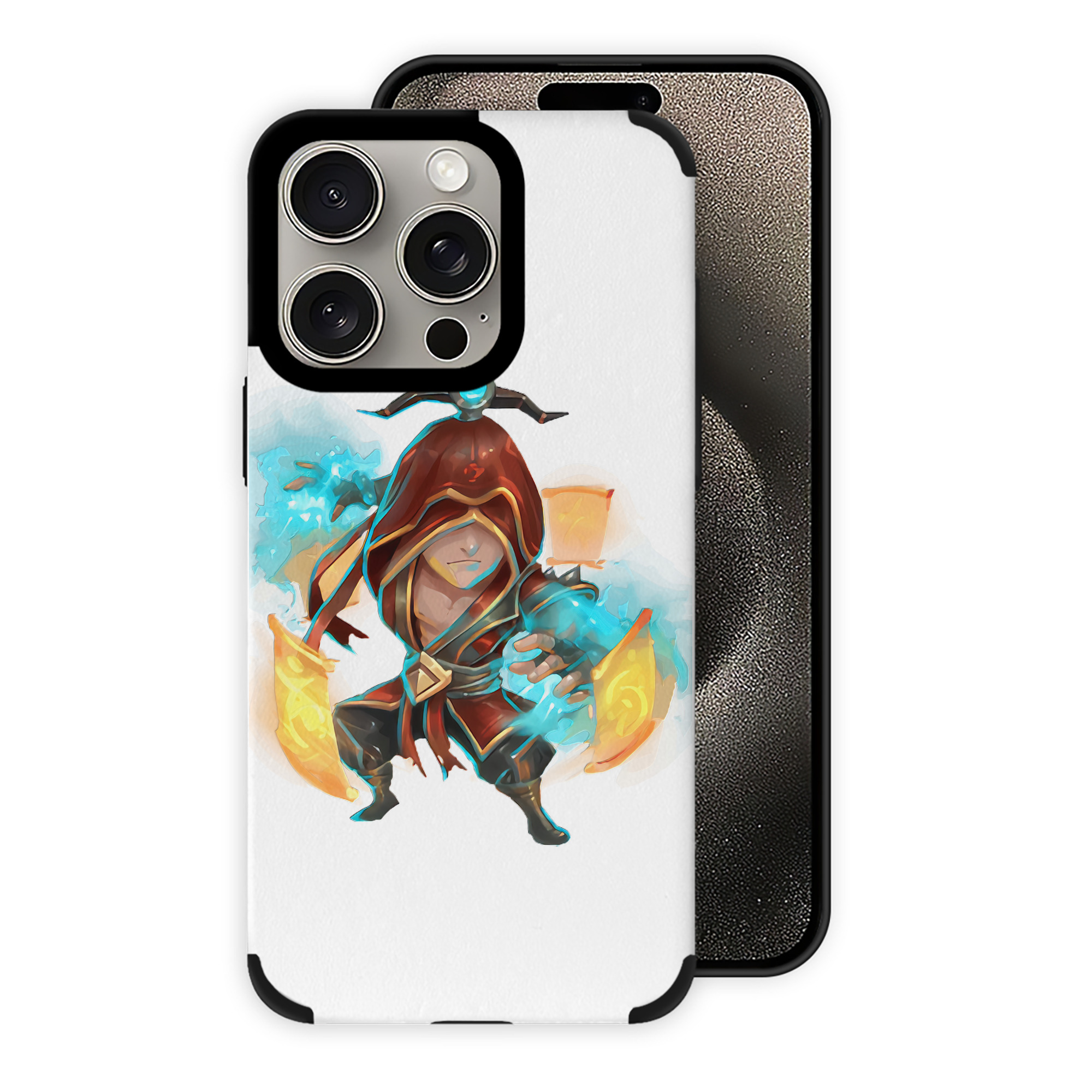 （画像用） リーグ・オブ・レジェンド League of Legends LOL 【iPhone15ProMax対応】 PUレザー スマホケース 耐衝撃＆黄変防止