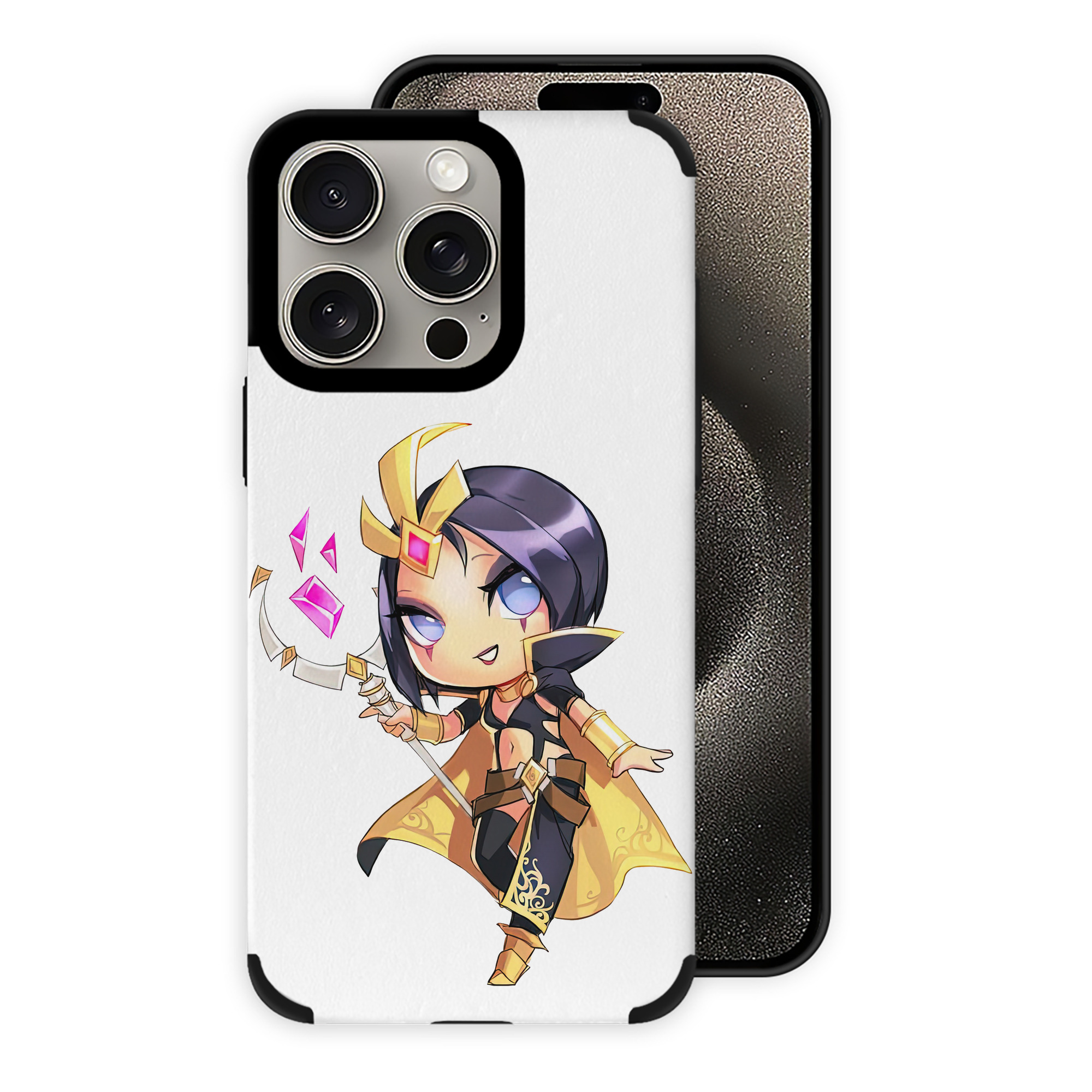 リーグ・オブ・レジェンド League of Legends LOL 【iPhone15ProMax対応】 PUレザー スマホケース 耐衝撃＆黄変防止