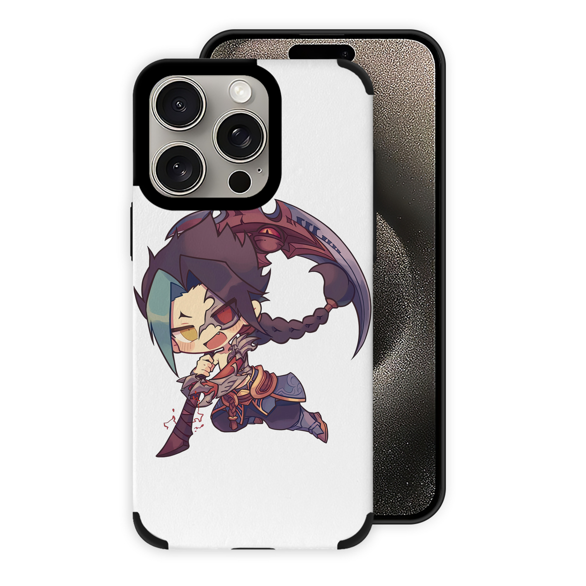 （画像用） リーグ・オブ・レジェンド League of Legends LOL 【iPhone15ProMax対応】 PUレザー スマホケース 耐衝撃＆黄変防止
