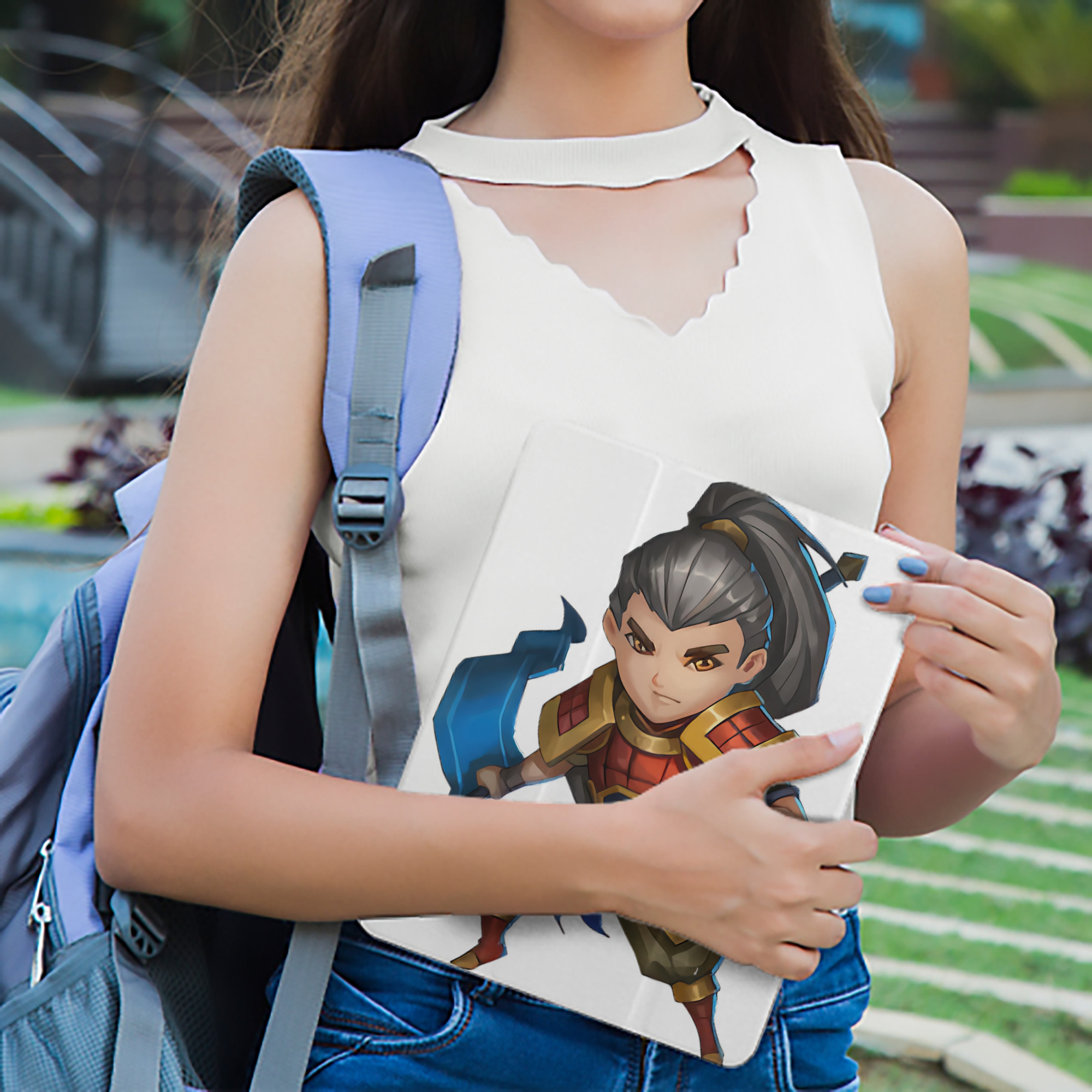 リーグ・オブ・レジェンド League of Legends LOL IPad ケース ペン収納付き 三つ折りスタンド PUレザー×シリコン 対応機種9.5/10.5/10.9インチ