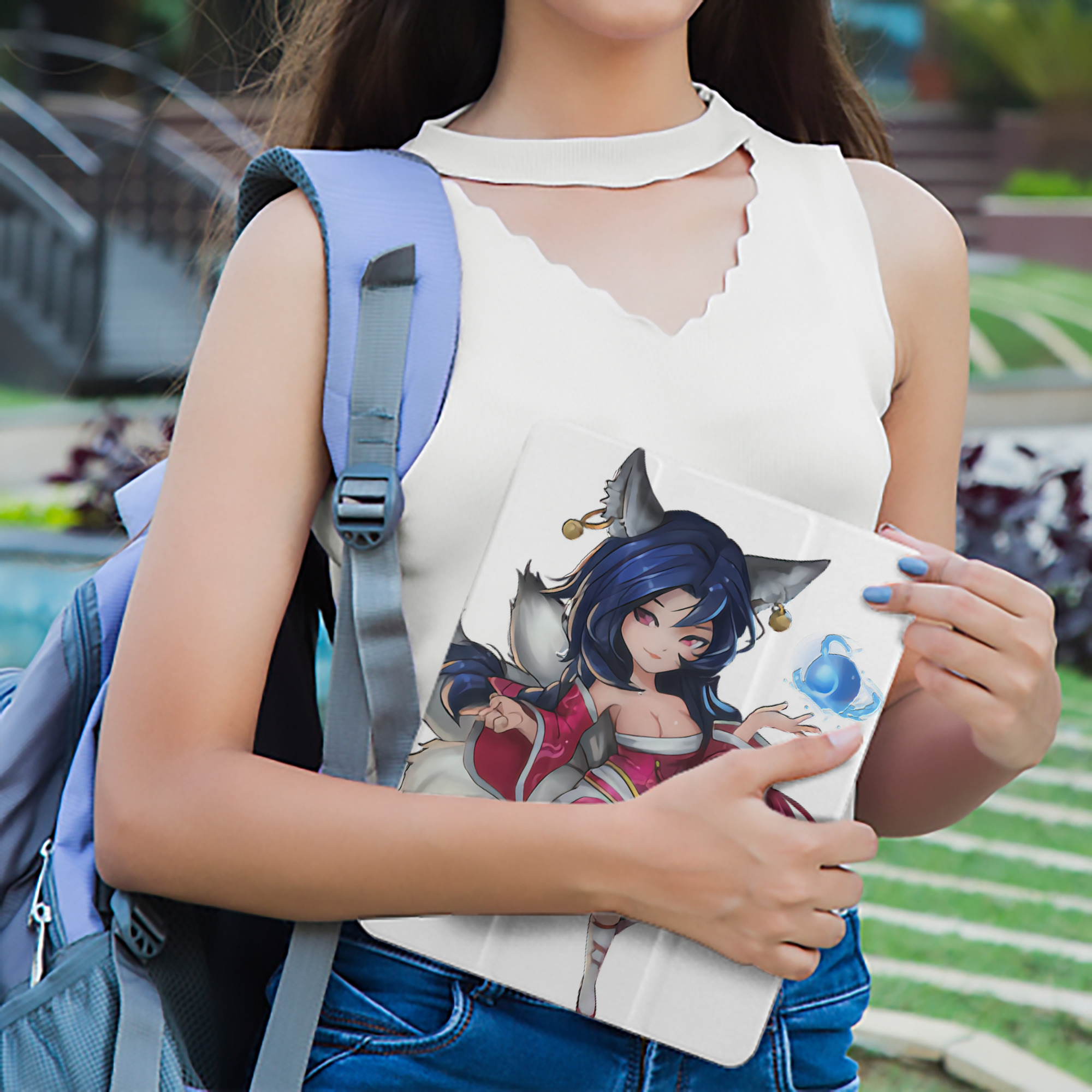 リーグ・オブ・レジェンド League of Legends LOL IPad ケース ペン収納付き 三つ折りスタンド PUレザー×シリコン 対応機種9.5/10.5/10.9インチ