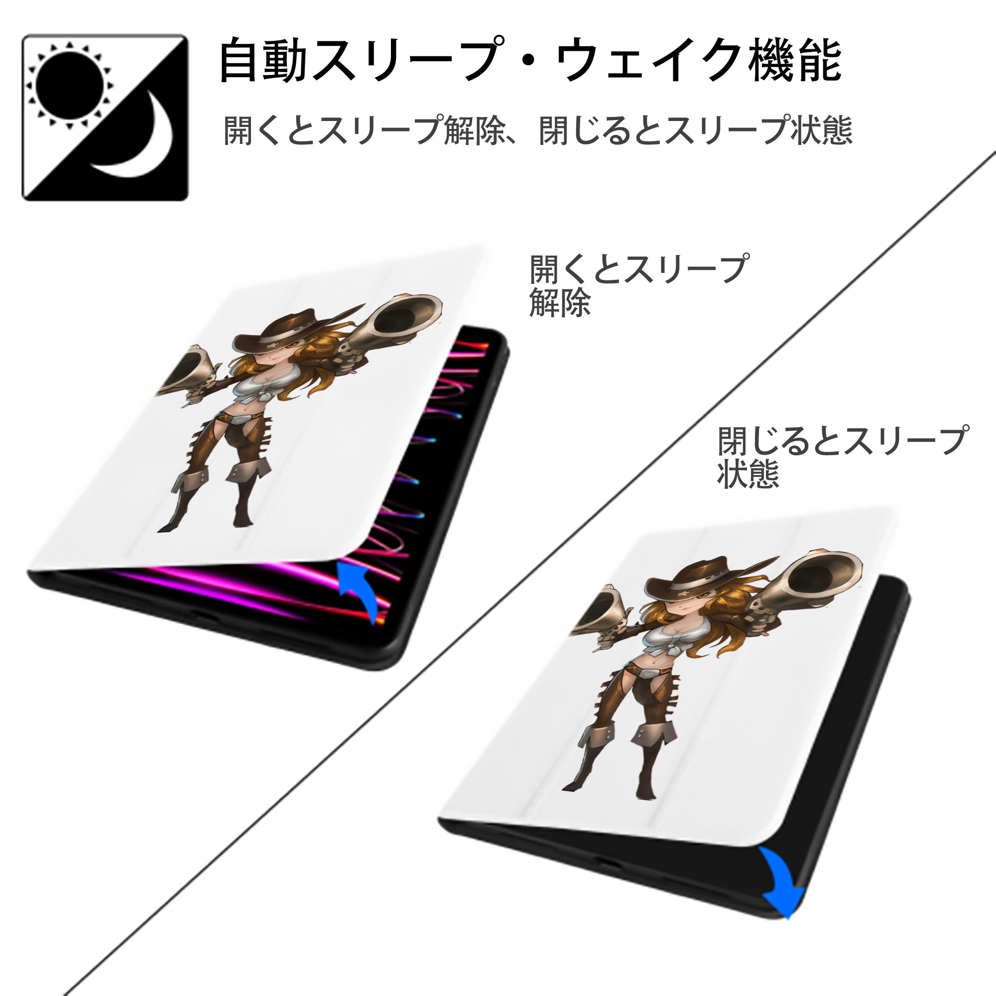 リーグ・オブ・レジェンド League of Legends LOL IPad ケース ペン収納付き 三つ折りスタンド PUレザー×シリコン 対応機種9.5/10.5/10.9インチ