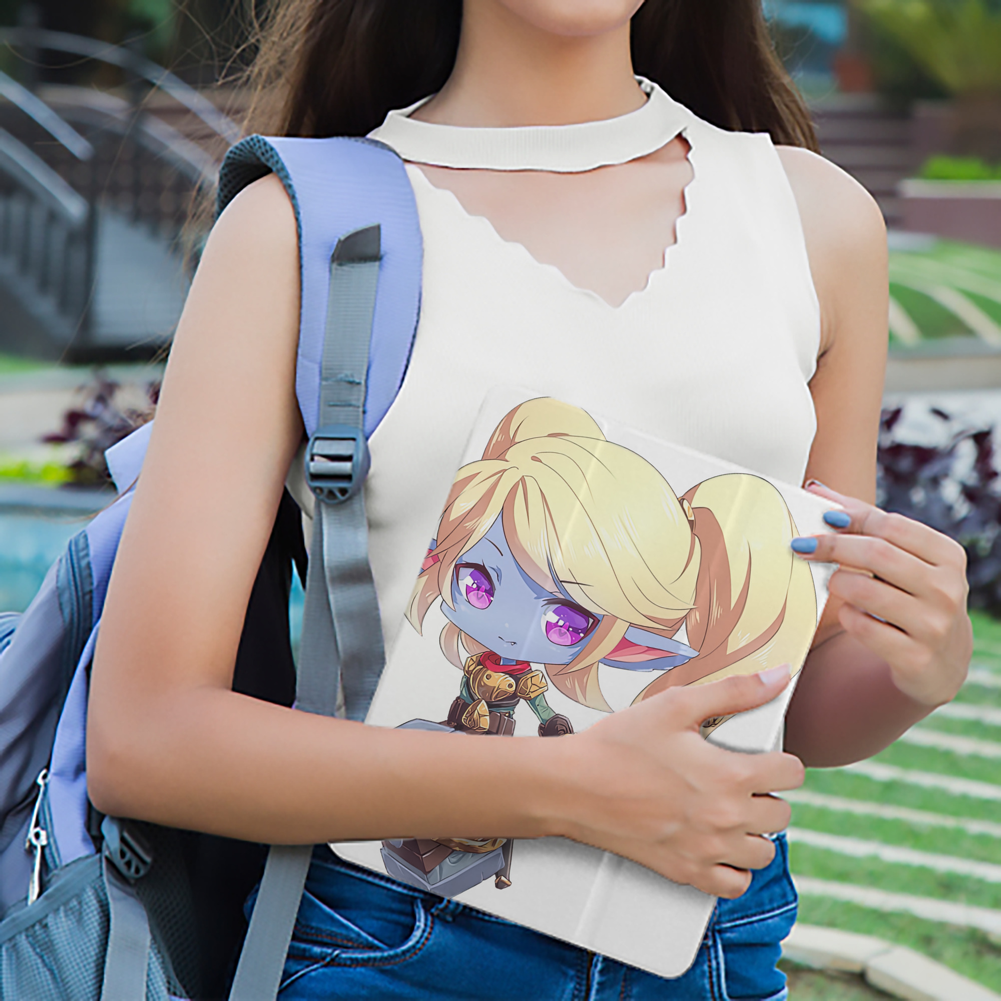 リーグ・オブ・レジェンド League of Legends LOL IPad ケース ペン収納付き 三つ折りスタンド PUレザー×シリコン 対応機種9.5/10.5/10.9インチ