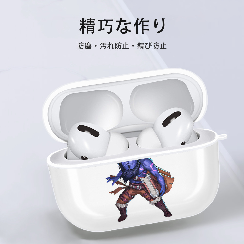 リーグ・オブ・レジェンド League of Legends LOL 【AirPods Pro用】ハードシェル保護ケース 耐衝撃・防指紋・カラビナ付き商品仕様