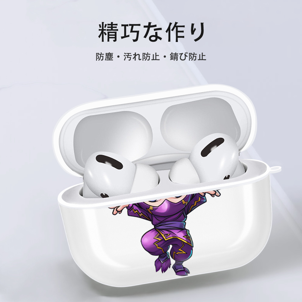 リーグ・オブ・レジェンド League of Legends LOL 【AirPods Pro用】ハードシェル保護ケース 耐衝撃・防指紋・カラビナ付き商品仕様