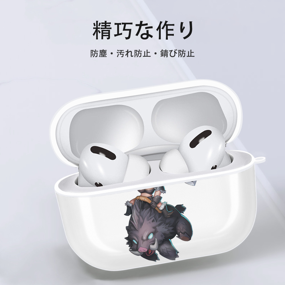 リーグ・オブ・レジェンド League of Legends LOL 【AirPods Pro用】ハードシェル保護ケース 耐衝撃・防指紋・カラビナ付き商品仕様