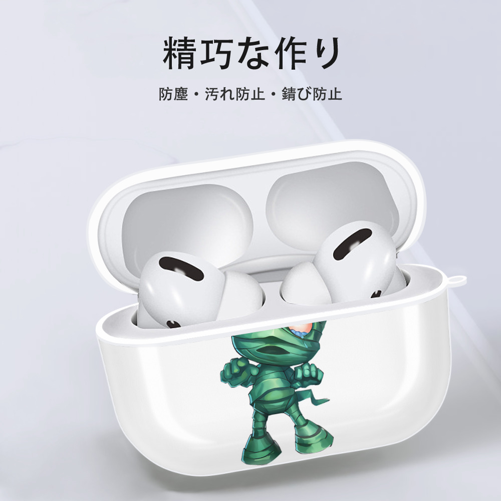 リーグ・オブ・レジェンド League of Legends LOL 【AirPods Pro用】ハードシェル保護ケース 耐衝撃・防指紋・カラビナ付き商品仕様