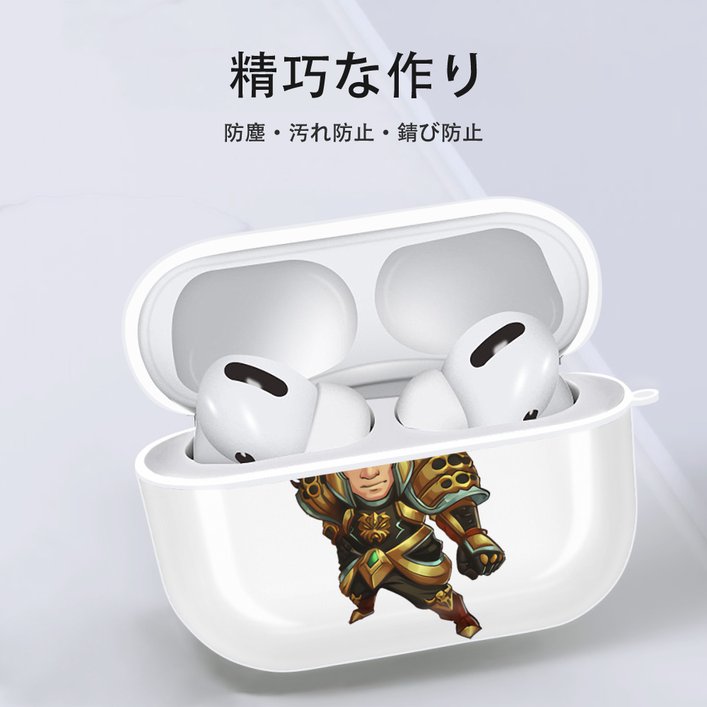 リーグ・オブ・レジェンド League of Legends LOL 【AirPods Pro用】ハードシェル保護ケース 耐衝撃・防指紋・カラビナ付き商品仕様