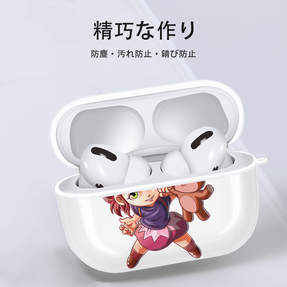 リーグ・オブ・レジェンド League of Legends LOL 【AirPods Pro用】ハードシェル保護ケース 耐衝撃・防指紋・カラビナ付き商品仕様