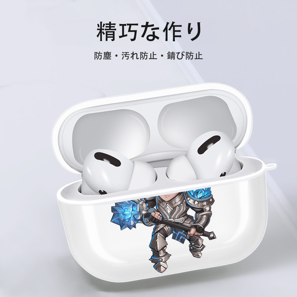 リーグ・オブ・レジェンド League of Legends LOL 【AirPods Pro用】ハードシェル保護ケース 耐衝撃・防指紋・カラビナ付き商品仕様