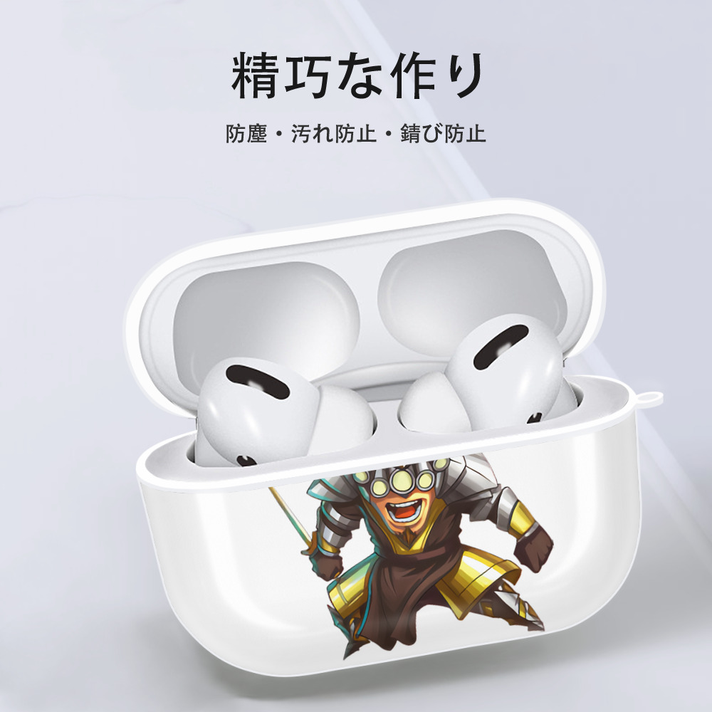リーグ・オブ・レジェンド League of Legends LOL 【AirPods Pro用】ハードシェル保護ケース 耐衝撃・防指紋・カラビナ付き商品仕様