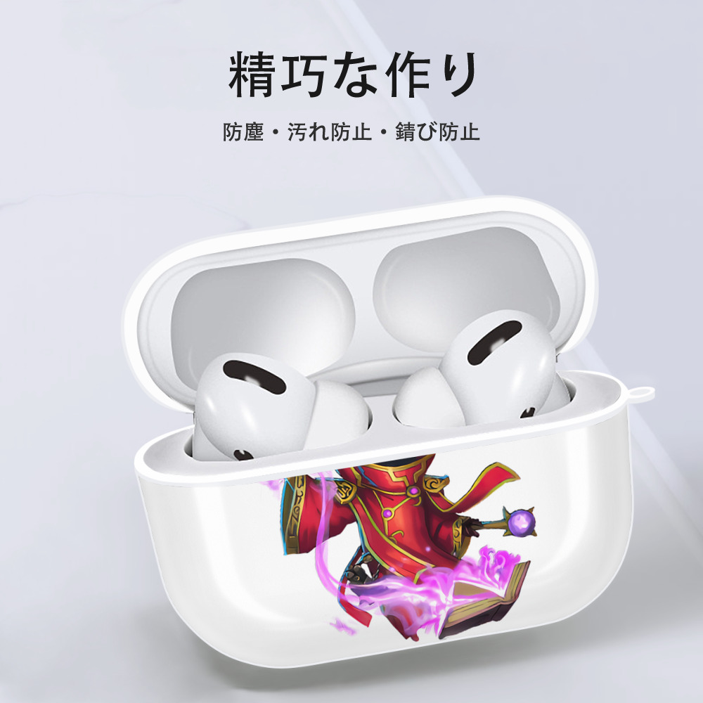 リーグ・オブ・レジェンド League of Legends LOL 【AirPods Pro用】ハードシェル保護ケース 耐衝撃・防指紋・カラビナ付き商品仕様