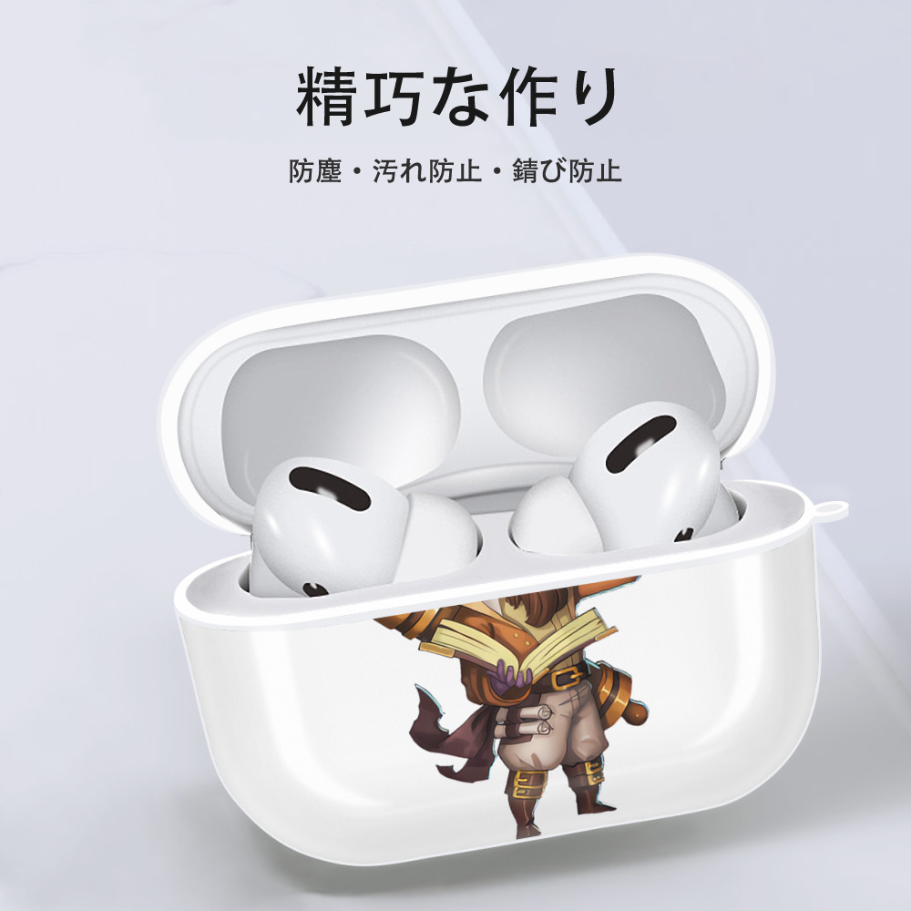 リーグ・オブ・レジェンド League of Legends LOL 【AirPods Pro用】ハードシェル保護ケース 耐衝撃・防指紋・カラビナ付き商品仕様