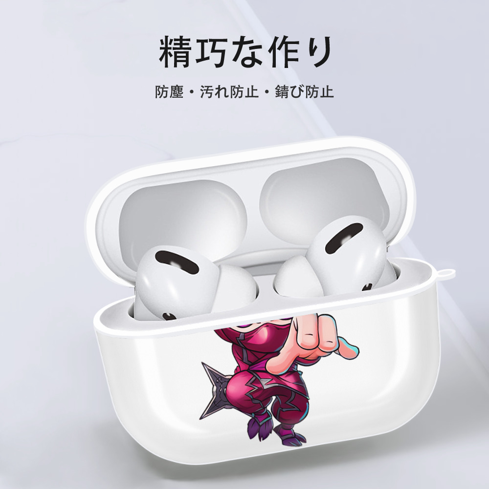 リーグ・オブ・レジェンド League of Legends LOL 【AirPods Pro用】ハードシェル保護ケース 耐衝撃・防指紋・カラビナ付き商品仕様