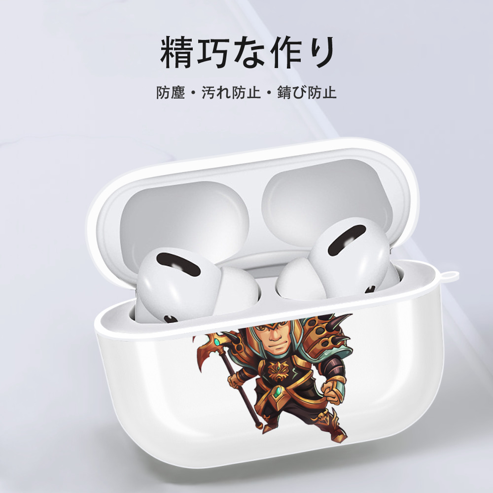 リーグ・オブ・レジェンド League of Legends LOL 【AirPods Pro用】ハードシェル保護ケース 耐衝撃・防指紋・カラビナ付き商品仕様