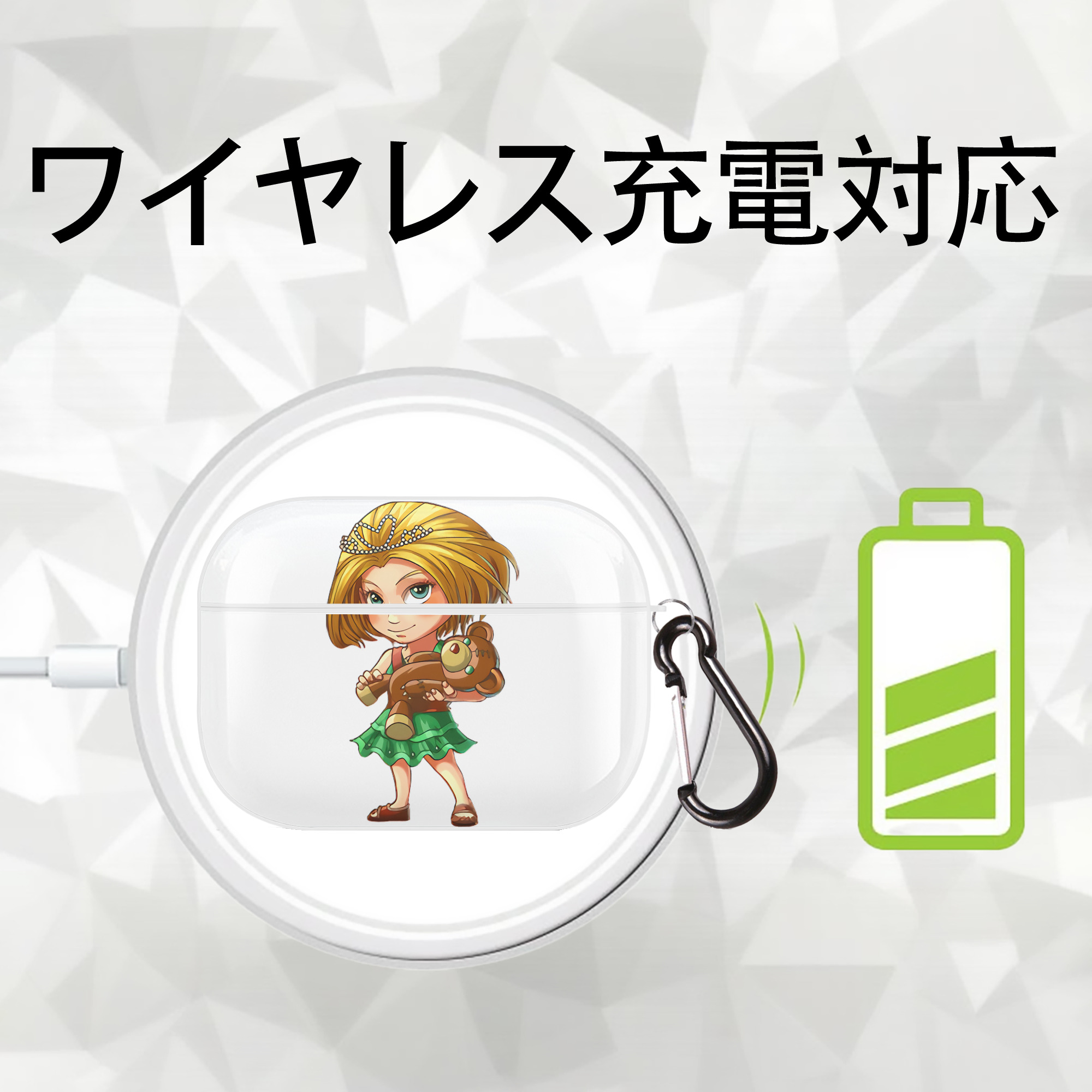 リーグ・オブ・レジェンド League of Legends LOL 【AirPods Pro用】ハードシェル保護ケース 耐衝撃・防指紋・カラビナ付き商品仕様