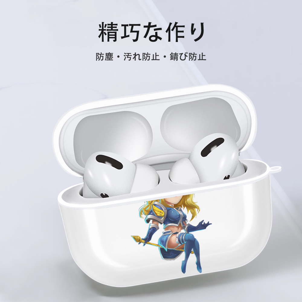 リーグ・オブ・レジェンド League of Legends LOL 【AirPods Pro用】ハードシェル保護ケース 耐衝撃・防指紋・カラビナ付き商品仕様