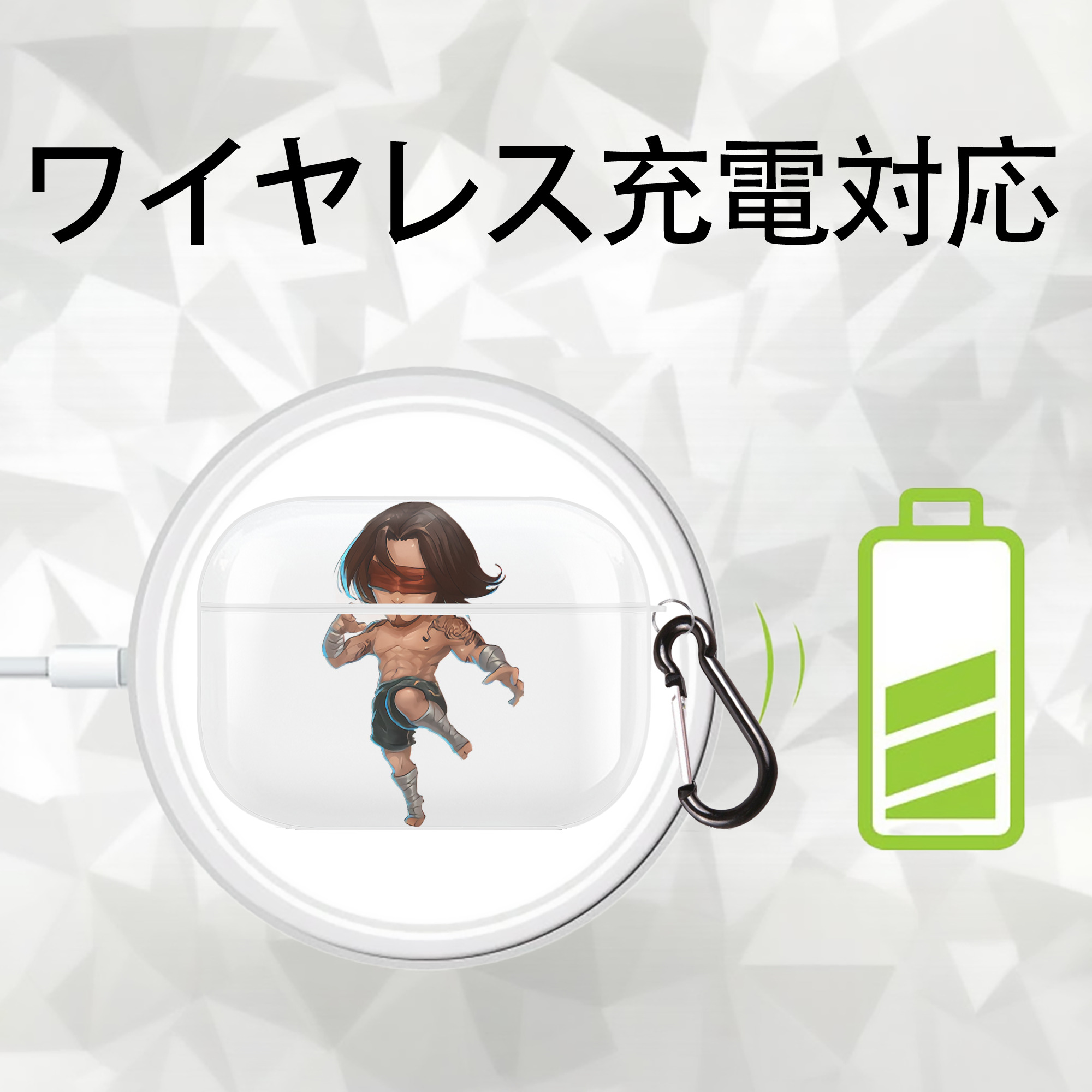 リーグ・オブ・レジェンド League of Legends LOL 【AirPods Pro用】ハードシェル保護ケース 耐衝撃・防指紋・カラビナ付き商品仕様