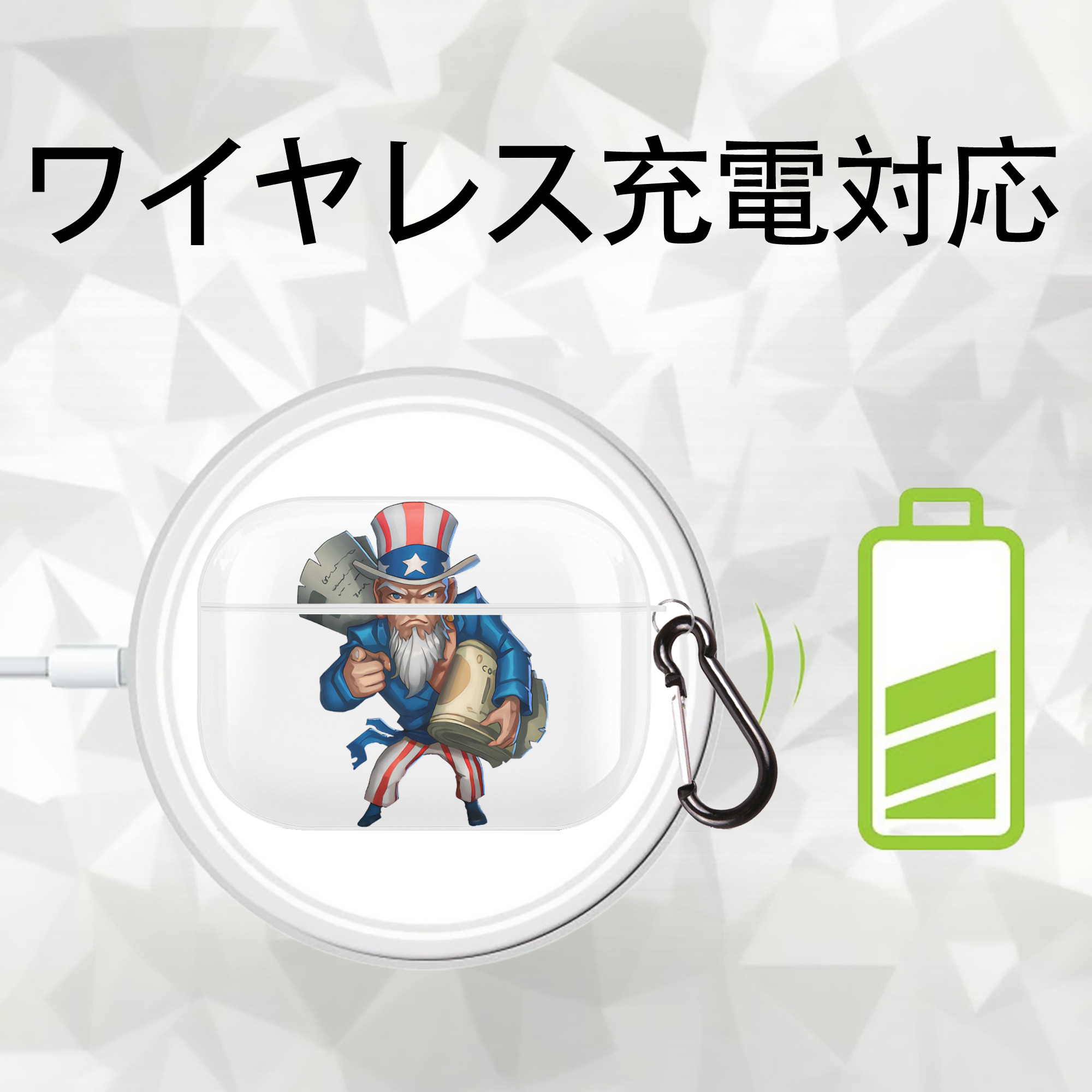 リーグ・オブ・レジェンド League of Legends LOL 【AirPods Pro用】ハードシェル保護ケース 耐衝撃・防指紋・カラビナ付き商品仕様