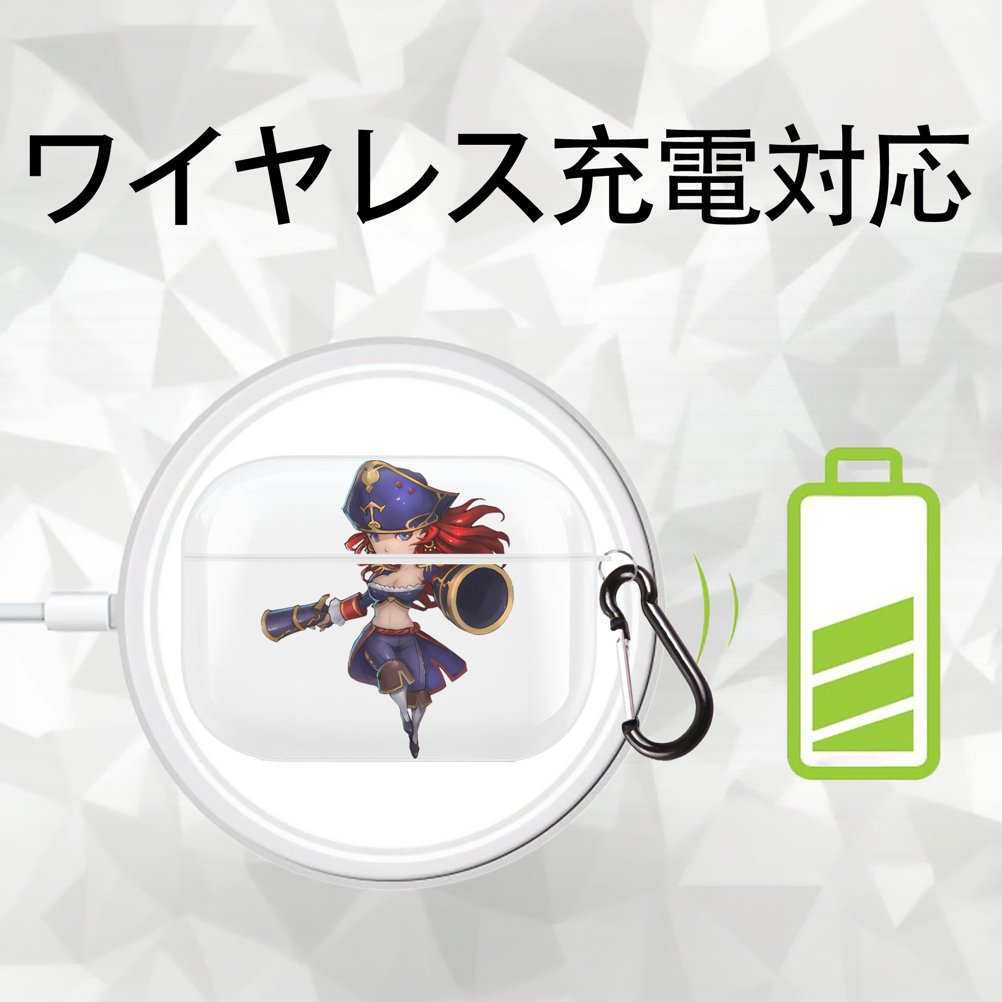 リーグ・オブ・レジェンド League of Legends LOL 【AirPods Pro用】ハードシェル保護ケース 耐衝撃・防指紋・カラビナ付き商品仕様