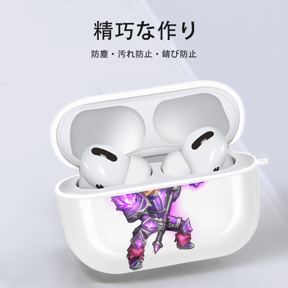 リーグ・オブ・レジェンド League of Legends LOL 【AirPods Pro用】ハードシェル保護ケース 耐衝撃・防指紋・カラビナ付き商品仕様
