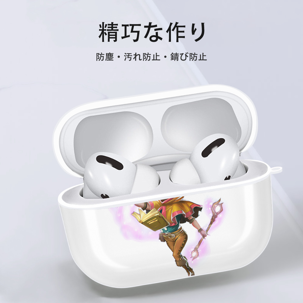 リーグ・オブ・レジェンド League of Legends LOL 【AirPods Pro用】ハードシェル保護ケース 耐衝撃・防指紋・カラビナ付き商品仕様
