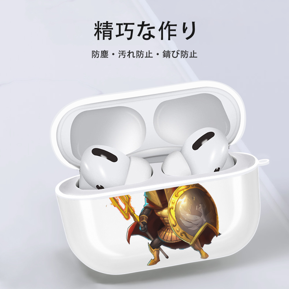 リーグ・オブ・レジェンド League of Legends LOL 【AirPods Pro用】ハードシェル保護ケース 耐衝撃・防指紋・カラビナ付き商品仕様