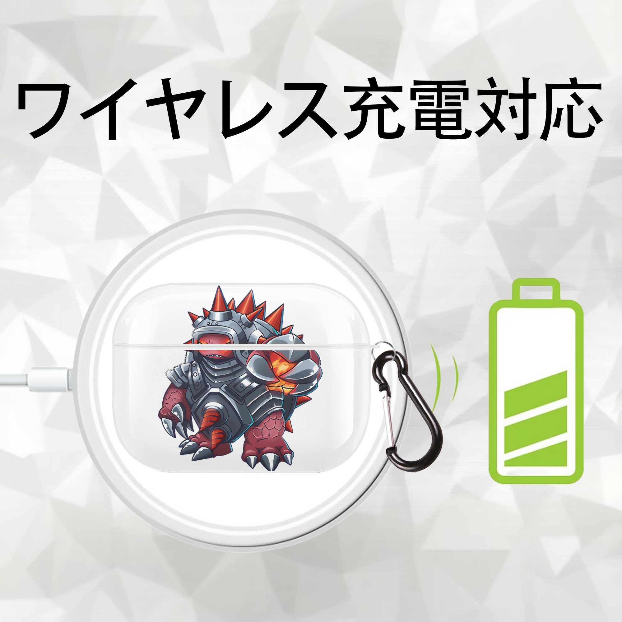 リーグ・オブ・レジェンド League of Legends LOL 【AirPods Pro用】ハードシェル保護ケース 耐衝撃・防指紋・カラビナ付き商品仕様