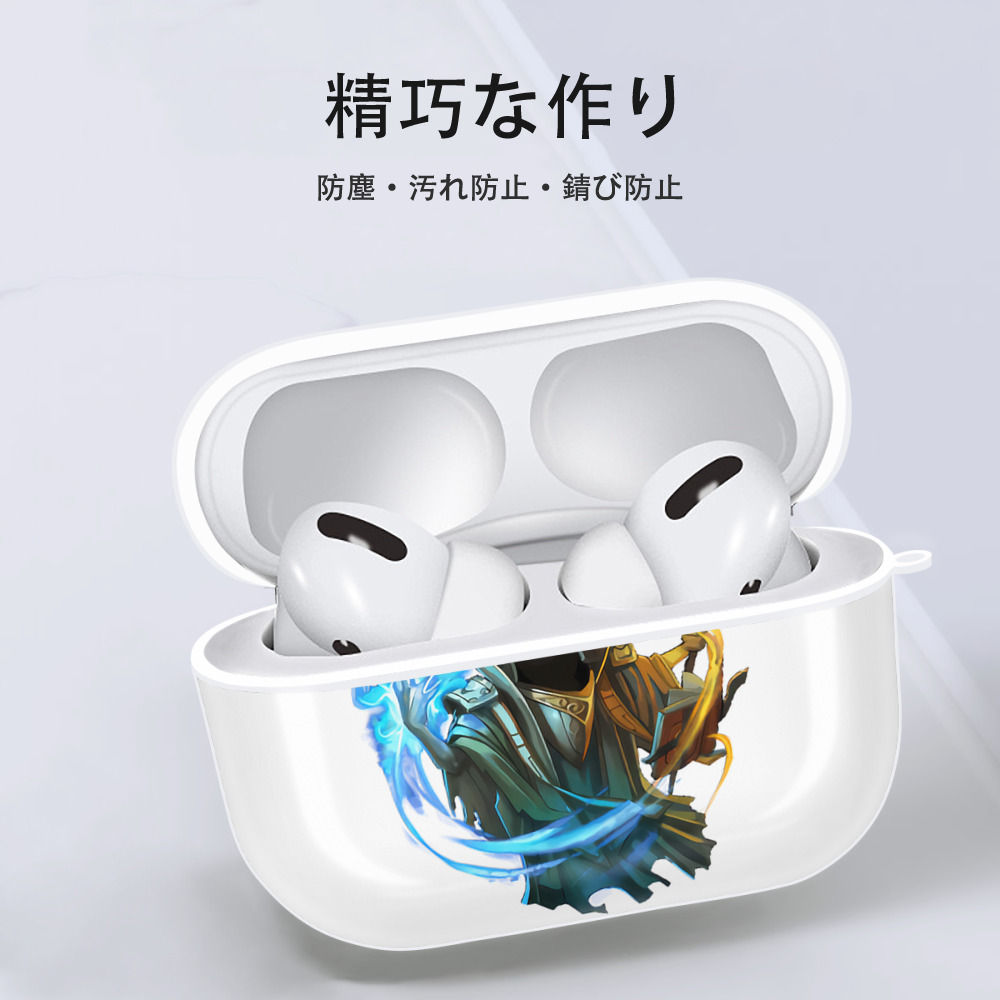 リーグ・オブ・レジェンド League of Legends LOL 【AirPods Pro用】ハードシェル保護ケース 耐衝撃・防指紋・カラビナ付き商品仕様