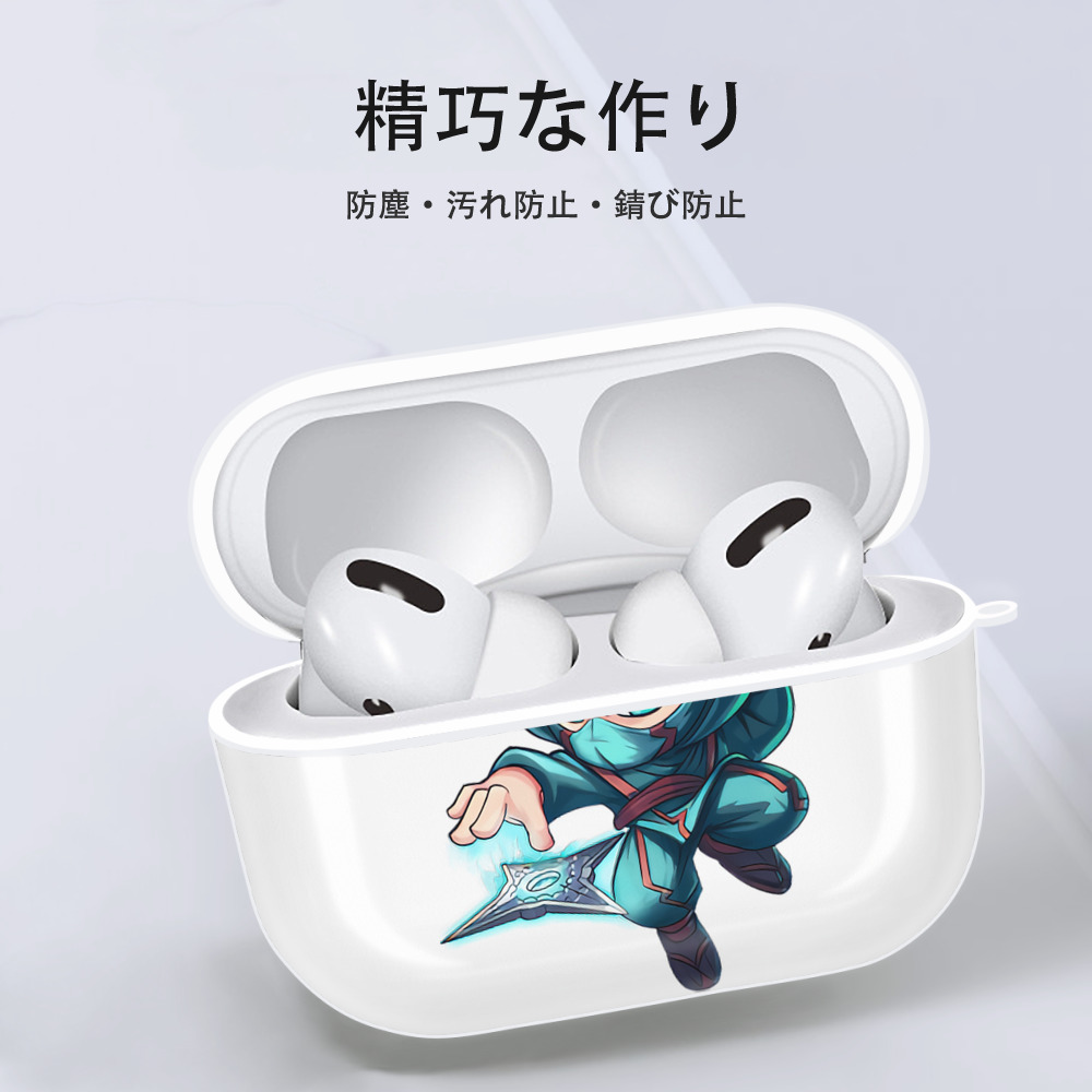リーグ・オブ・レジェンド League of Legends LOL 【AirPods Pro用】ハードシェル保護ケース 耐衝撃・防指紋・カラビナ付き商品仕様