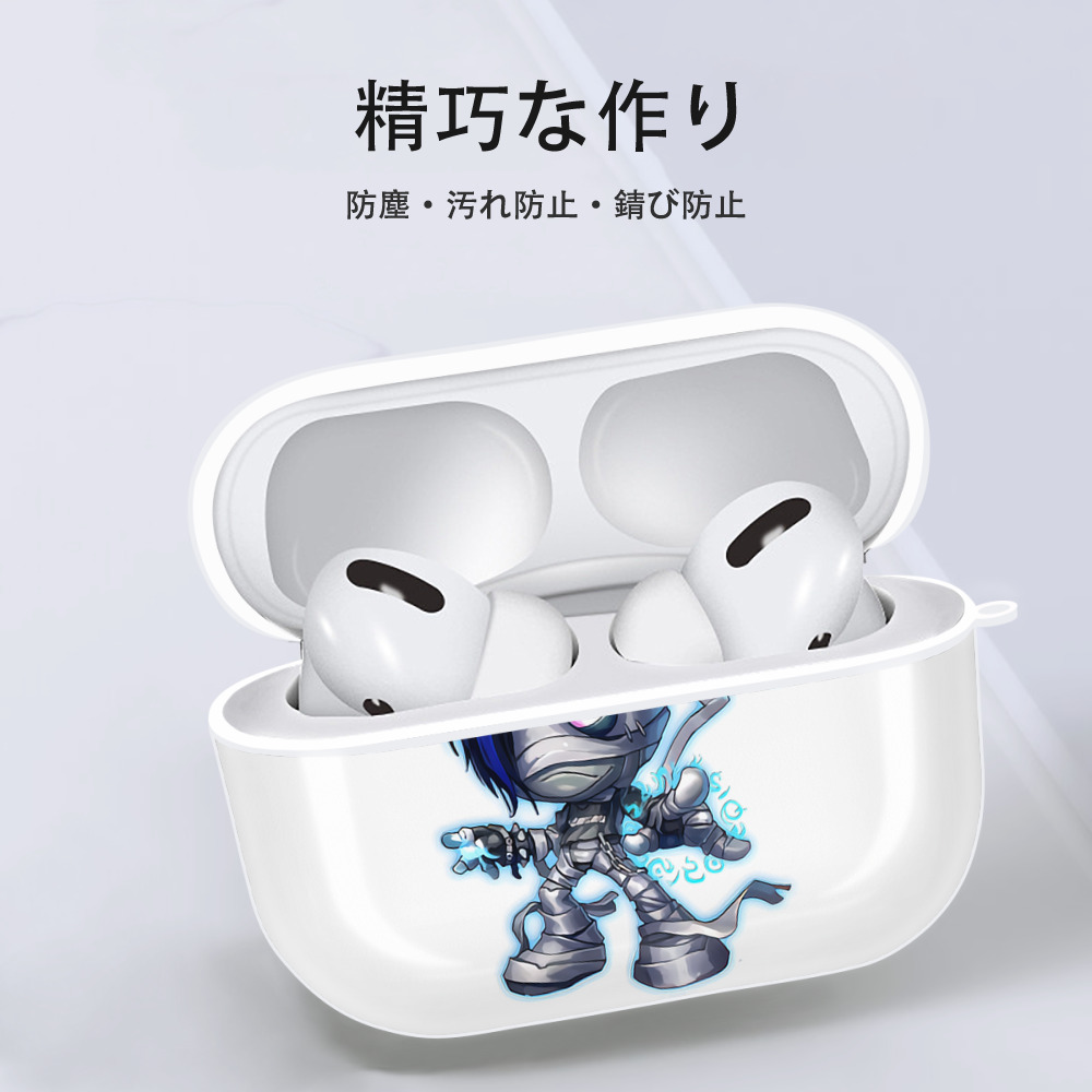 リーグ・オブ・レジェンド League of Legends LOL 【AirPods Pro用】ハードシェル保護ケース 耐衝撃・防指紋・カラビナ付き商品仕様