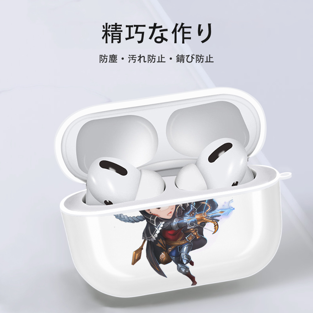 リーグ・オブ・レジェンド League of Legends LOL 【AirPods Pro用】ハードシェル保護ケース 耐衝撃・防指紋・カラビナ付き商品仕様