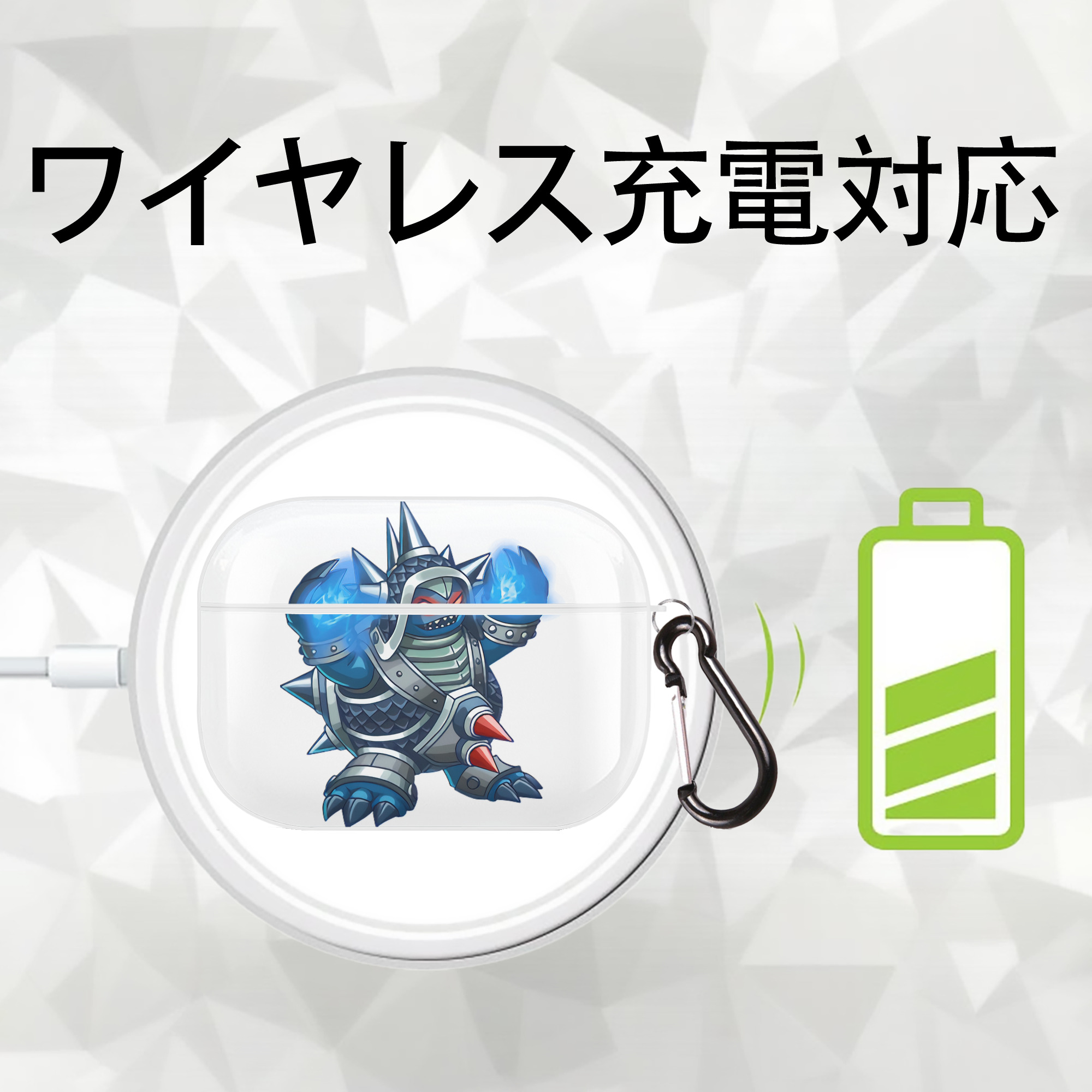 リーグ・オブ・レジェンド League of Legends LOL 【AirPods Pro用】ハードシェル保護ケース 耐衝撃・防指紋・カラビナ付き商品仕様