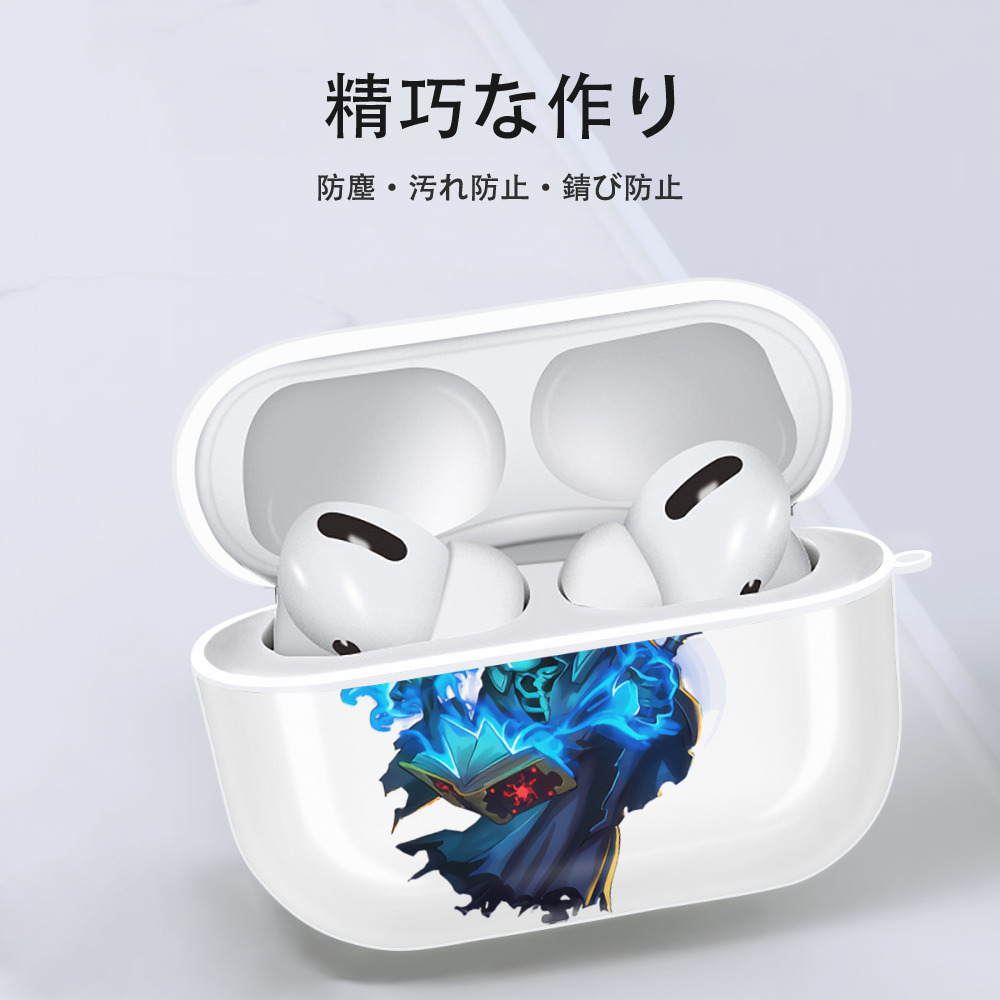 リーグ・オブ・レジェンド League of Legends LOL 【AirPods Pro用】ハードシェル保護ケース 耐衝撃・防指紋・カラビナ付き商品仕様