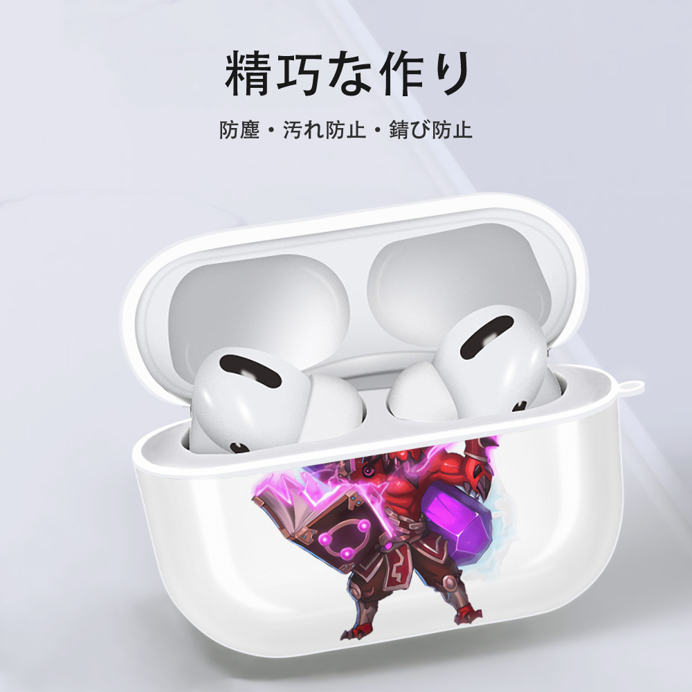 リーグ・オブ・レジェンド League of Legends LOL 【AirPods Pro用】ハードシェル保護ケース 耐衝撃・防指紋・カラビナ付き商品仕様