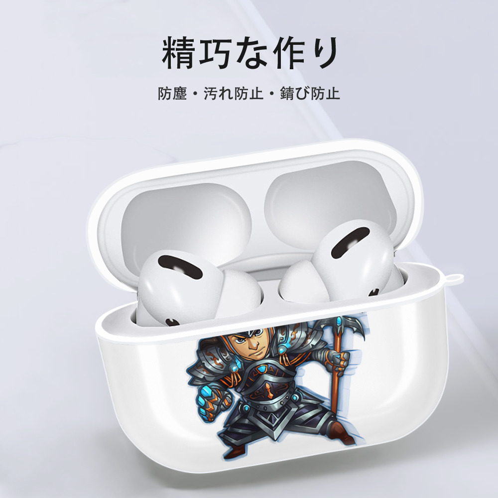 リーグ・オブ・レジェンド League of Legends LOL 【AirPods Pro用】ハードシェル保護ケース 耐衝撃・防指紋・カラビナ付き商品仕様