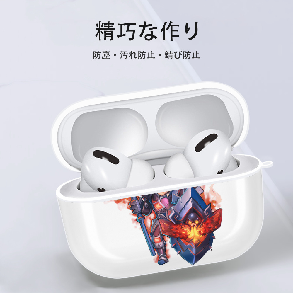 リーグ・オブ・レジェンド League of Legends LOL 【AirPods Pro用】ハードシェル保護ケース 耐衝撃・防指紋・カラビナ付き商品仕様
