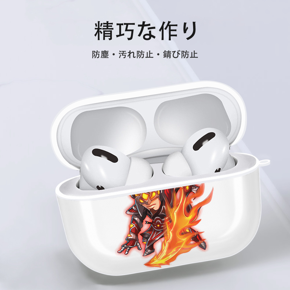 リーグ・オブ・レジェンド League of Legends LOL 【AirPods Pro用】ハードシェル保護ケース 耐衝撃・防指紋・カラビナ付き商品仕様