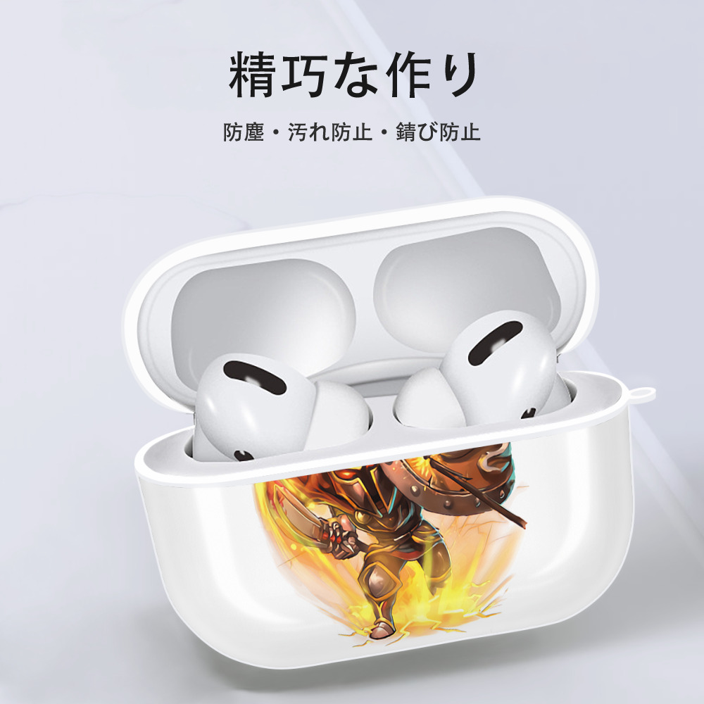 リーグ・オブ・レジェンド League of Legends LOL 【AirPods Pro用】ハードシェル保護ケース 耐衝撃・防指紋・カラビナ付き商品仕様