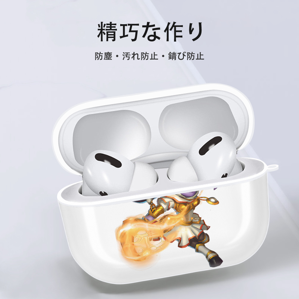 リーグ・オブ・レジェンド League of Legends LOL 【AirPods Pro用】ハードシェル保護ケース 耐衝撃・防指紋・カラビナ付き商品仕様